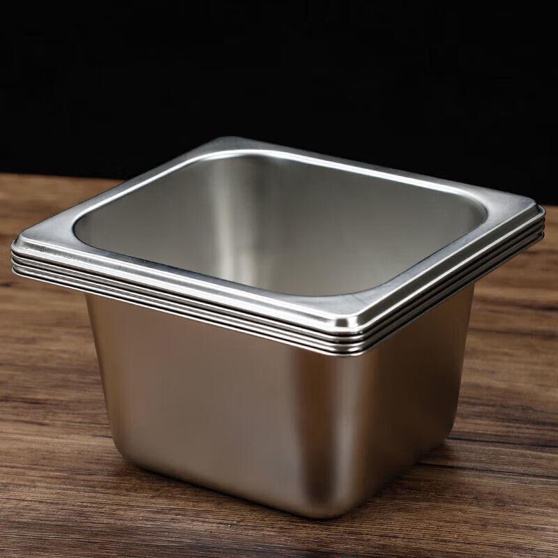 Stainless Steel 3-Compartment Condiment Box