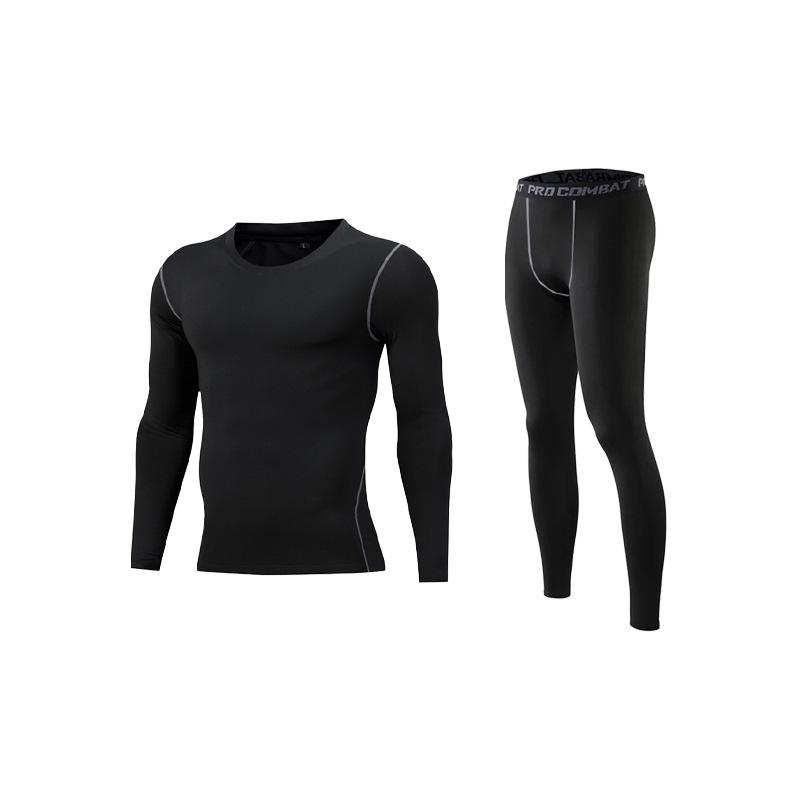 Children's Quick-Drying Sports Suit: Unisex Base Layer Set for Autumn/Winter - Ideal for Basketball, Football, Netball, Tennis, and Training.