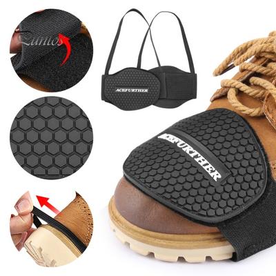 Funda protectora de goma negra para palanca de cambios de motocicleta, almohadillas para zapatas de embrague para hombres y mujeres, diseño antideslizante, fácil de usar, accesorios para engranajes
