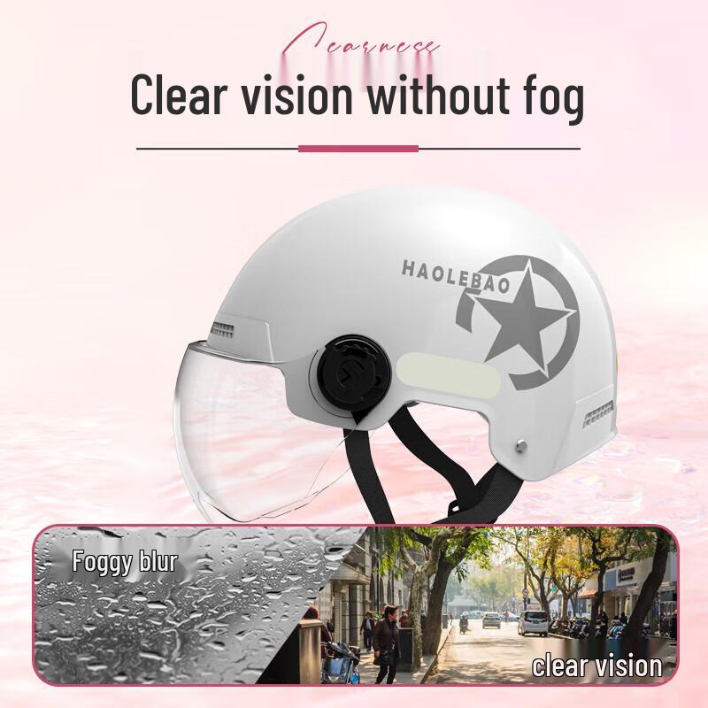 Haolebao Harley-Style Half Helmet