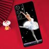 Ballerina Ballet Dancer Girl Case For Samsung Galaxy S24 Ultra S21 S22 S20 S23 S25 Ultra Plus S9 S10 S25 FE Cover Funda