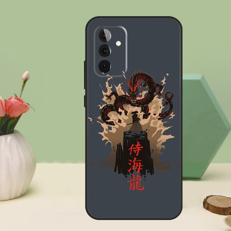 Japanese Samurai For Samsung Galaxy A56 A26 A36 A16 A06 A53 A33 A13 A12 A32 A52 A55 A35 A15 A54 A34 A14 Case