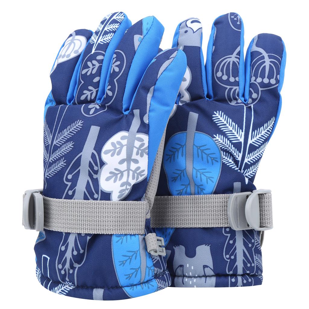 Winter Children Kids Ski Gloves Waterproof Thicken Warm Glove Windproof for Outdoor Sports