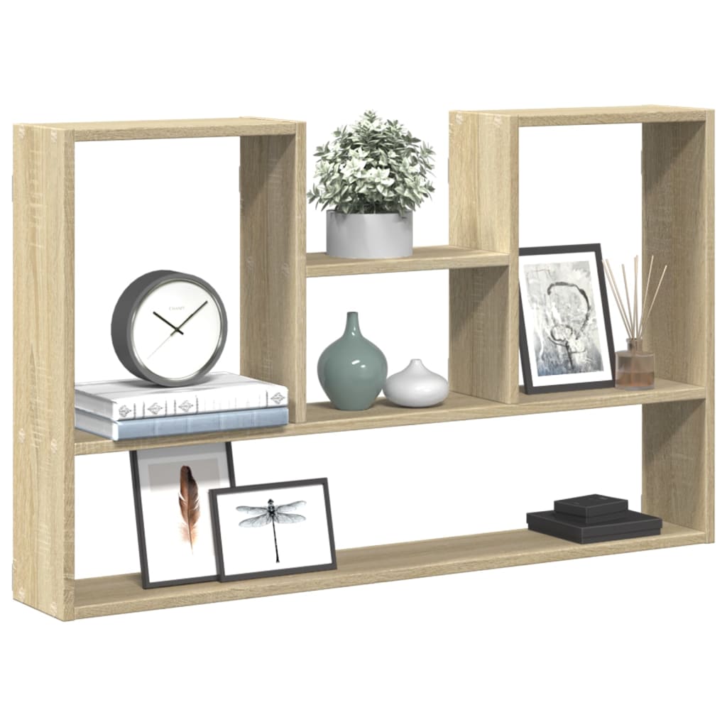 Wall Shelf Sonoma Oak 99 x 15 x 60 cm Particleboard