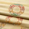 100x75cm Dragon Pattern Jacquard Brocade Fabric for Dresses Hanfu Cheongsam Pillowcases Upholstery Sewing Cloth Black Blue