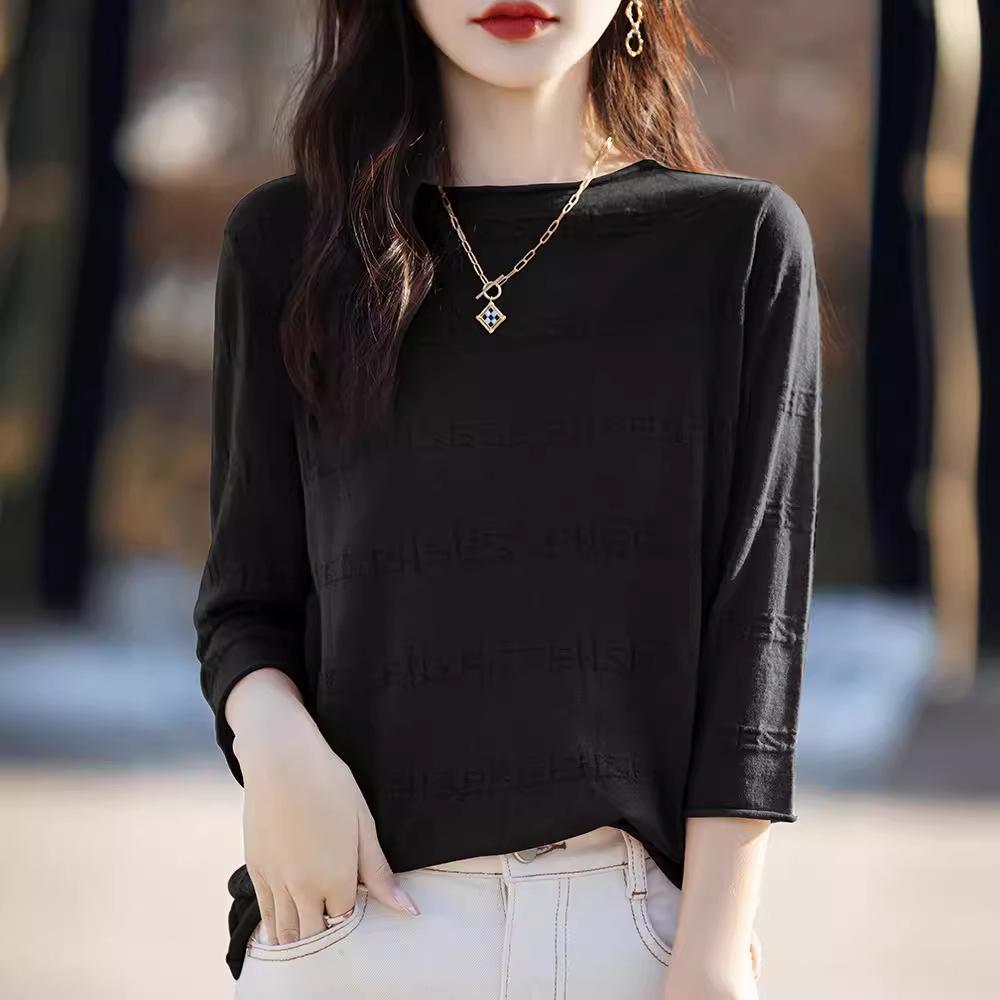 Women's Knit Loose Inner Pullover Tide Top