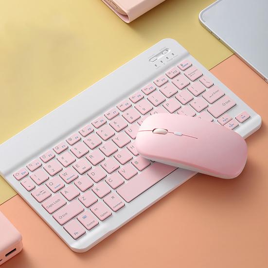 Wireless Keyboard Quick Response Mute Ultra-thin Laptop Sensitive Mouse for Notebook