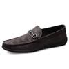 2024 Genuine Leather Men Casual Shoes Luxury Elegantes Mens Loafers Moccasins Breathable Slip on Driving Shoes Plus Size 37-46