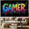 VIKAMA Gaming Player Cool Tapestry Wall Decoration For Bedrooms Living Rooms And Game Rooms Game Console Tapestry