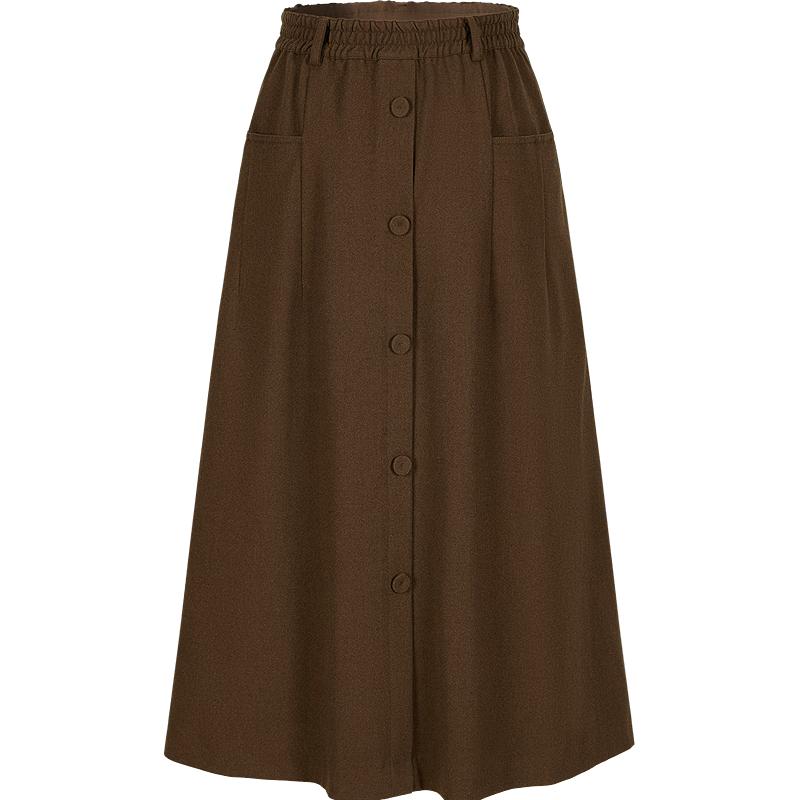 Jiuzi Annakou Casual A-line Long Skirt S