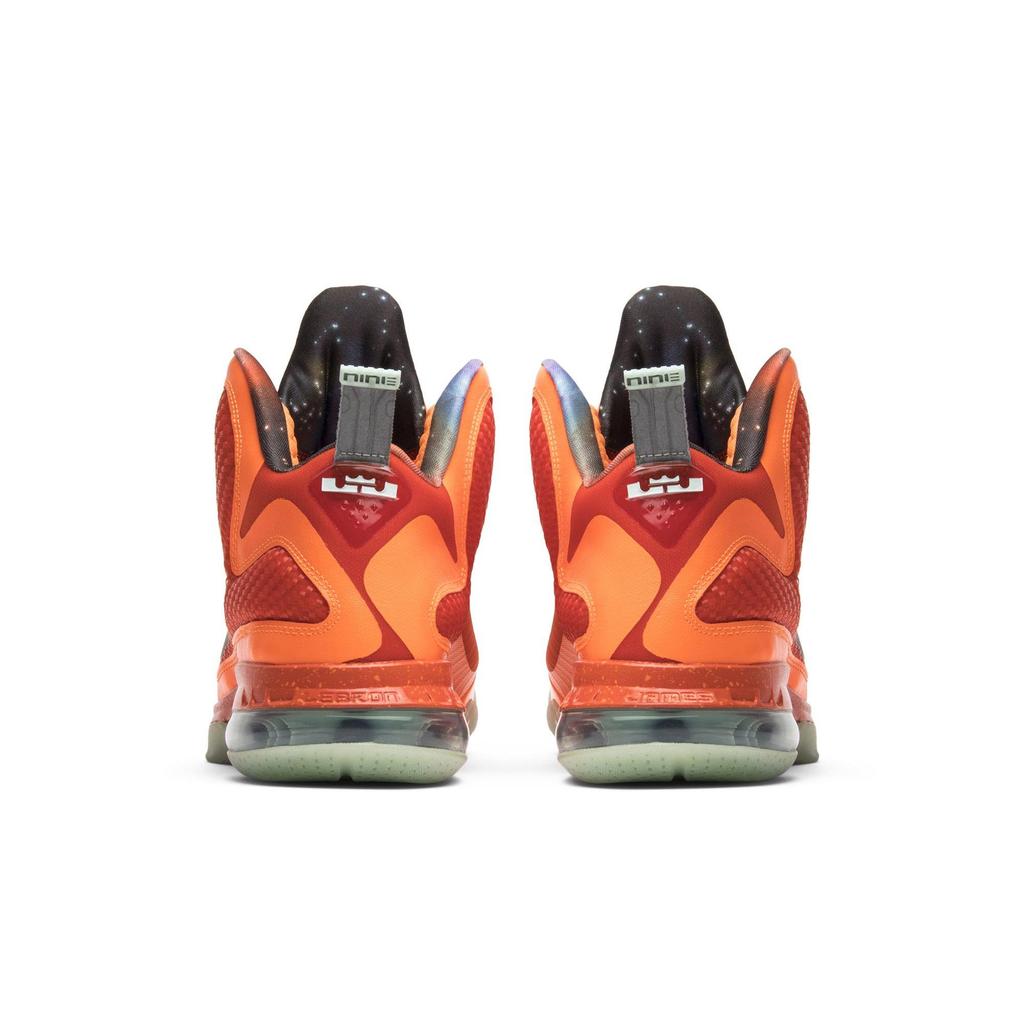 Nike LeBron 9 AS 'Big Bang' 2012 (Unisex) Total Orange / Metallic Silver-Total Orange Basketball Shoes 520811 800
