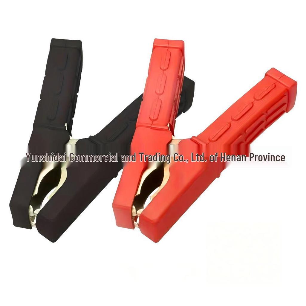 45MM Red & Black Alligator Clips, Pure Copper Jumper Cables, Flexible Car Battery Booster Tool