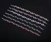 Korean Fashion 18K White Gold Plated Zircon Bracelet for Women