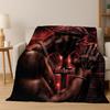 2026 New Legend Rappers Star Art Cartoon Hip Hop Flannel Blanket,Cozy Soft Throw Blanket for Home Bedroom Bed Sofa Cover Gift