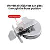 Mini Round Magnetic Sewing Gauge Universal Edge Guide For Lockstitch Machine Straight Line Stitching Anti-Curling Sewing