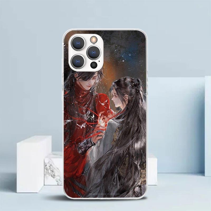 Heaven Official's Blessing Phone Case For IPhone 16 17 Air 16E 15 14 Plus 13 Mini 12 11 Pro Max 7 8 + SE 2020 Soft TPU Back Cove