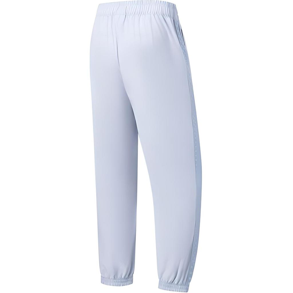 Li-Ning Simple Comfortable Versatile Breathable Casual Pants Women bottoms Sky-Blue AYKT334-4