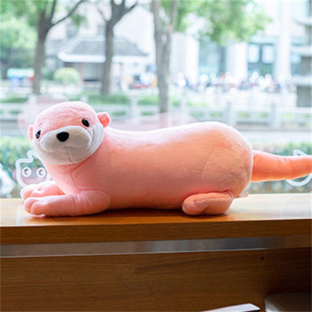 Sloth Pillow Otter Stuffed Doll Lifelike Stuffed Animal Otter Plush Toy Plush Toy Reallife Otter