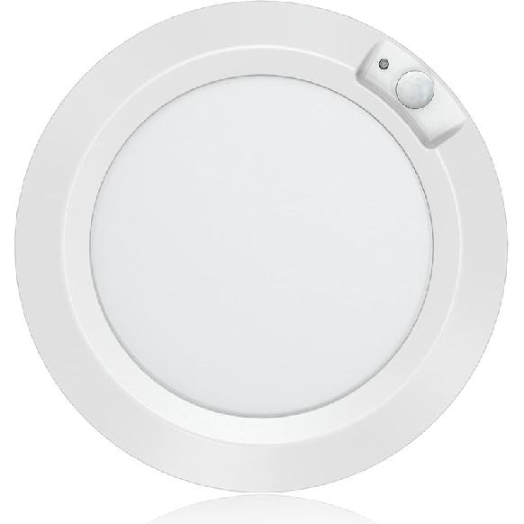 Bewegungssensor Batteriebetrieben Indoor LED Schrankleuchten - 210LM 6000K Kaltweiß für Waschküche, Treppenhaus, Flur, Schuppen, Küchenschrank