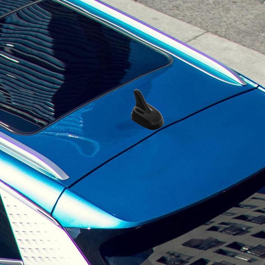 Carbon Fiber Decorative Car Antenna - Antenna Shell with Strong Adhesion, Car Shark Fin
