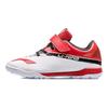 Li Ning Comfortable Versatile Non-Slip Shock Absorbing Wear-Resistant Low-Top Kids Soccer Shoes Kids Soccer Shoes Red White YKGQ006-7