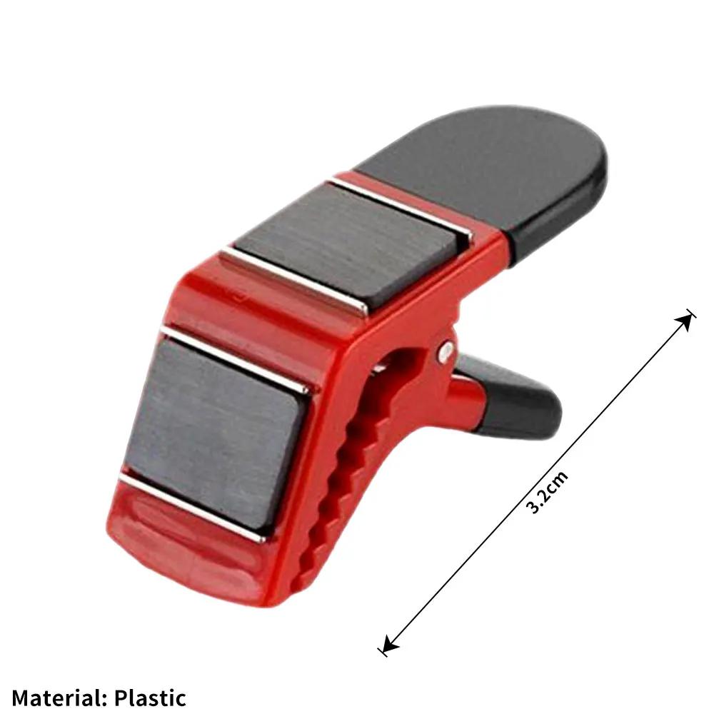 

Магнитный держатель-клипса для кистей с открывалкой для консервных банок Инструменты для DIY маляров Красный/Черный