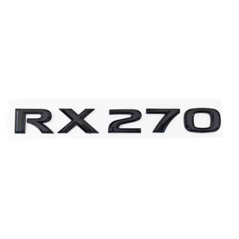 3D ABS Logo For Lexus GX470 LX570 LX600 RX350 RX300 Emblem Number Letters Sticker Car Trunk Badge Adhesive Decal Accessories AEM1