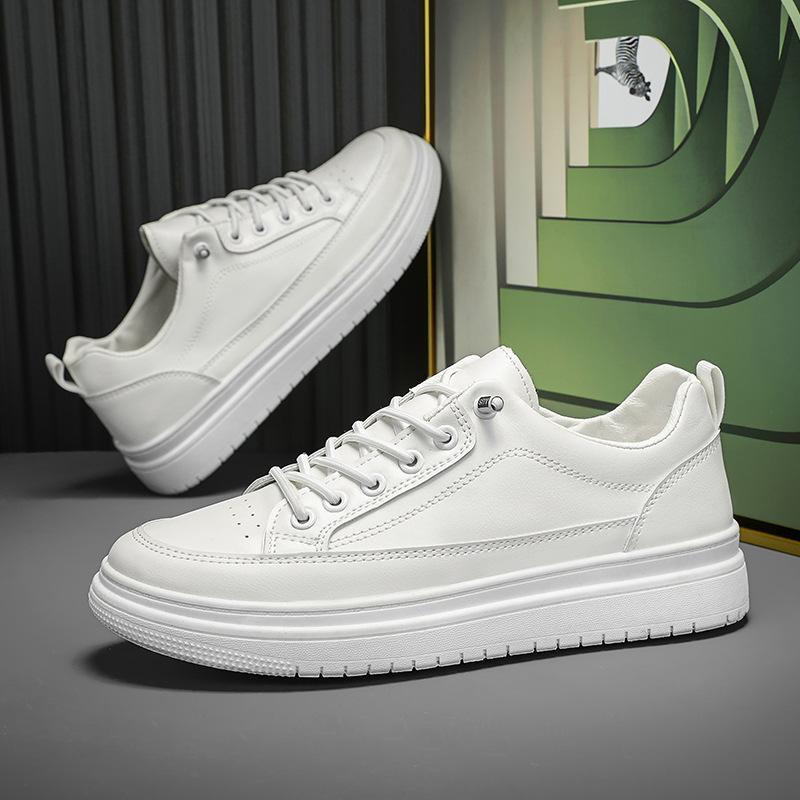 Spring and Autumn Men's Shoes New Sports Shoes Retro Little White Shoes Increase Orgasm Student Shoes Casual Shoes Platform Shoes Board Shoes Men