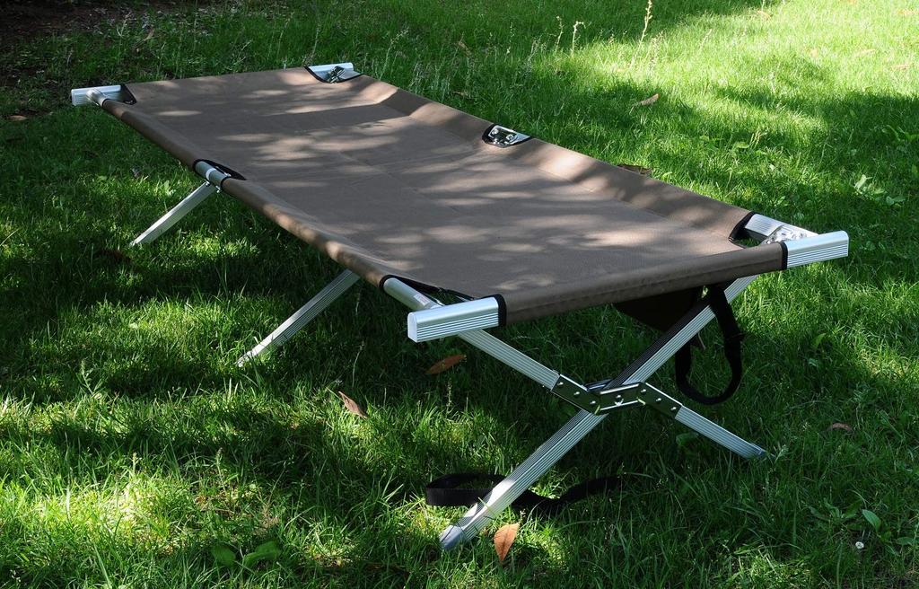 ONWAY Folding Bed GI Bed Brown OW-196-BR