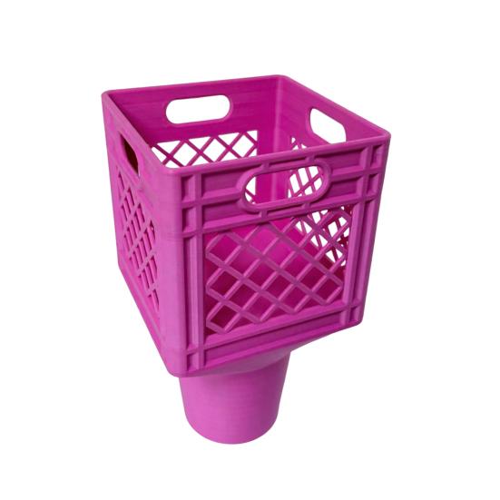 Car Cup Holder for Expander Square Milk Half Gallon Jug Classic Milk