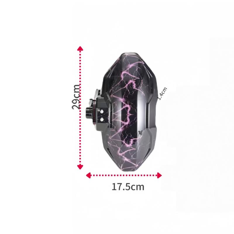 Universal Plastic E Scooter Mudguard Shock Resistant Water Mud Proof Guard for All Weather Outdoor Riding