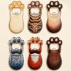Zinc Zinc Zinc Alloy Cat Paw Bottle Opener Creative Magnetic Cap Remover Kitty Fridge Magnet  Gift