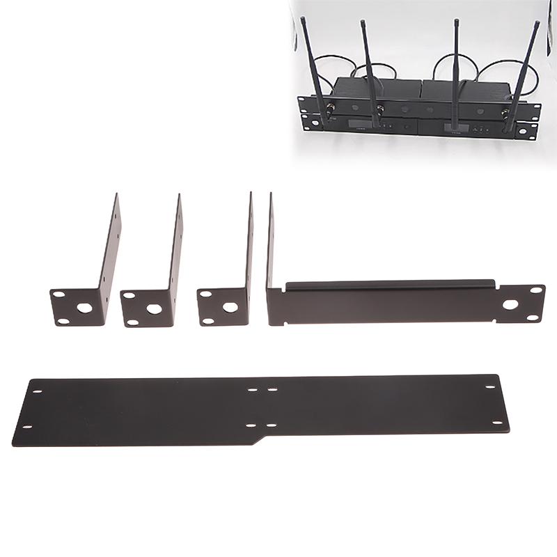 Rackmount Rack Metallrahmen für Drahtlosmikrofonsystem Drahtlose Empfänger für Qlxd Qlxd4 Ulxd Ulxd4 Slxd