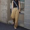2026 New Style Women's Khaki High-Waisted Wide-Leg Drapey Casual Trousers