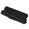 Fishing Rod Reel Storage Bag Hard Fish Pole Organizer Built In Foam Cushion for Easy Carry Black F89