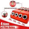 Bubble Level Drilling Locator Angled/Straight Holes Drill Bit Guide Tool Drill Jig  Woodworking