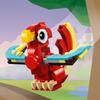 LEGO Creator Red Dragon Toy Birthday Present Blocks Educational Boy Girl Kids Age 6 7 8 9 Animal Creature 31145