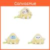 Plush Cartoon Sandwich Transforming Purse With Zipper Closure For Daily Use