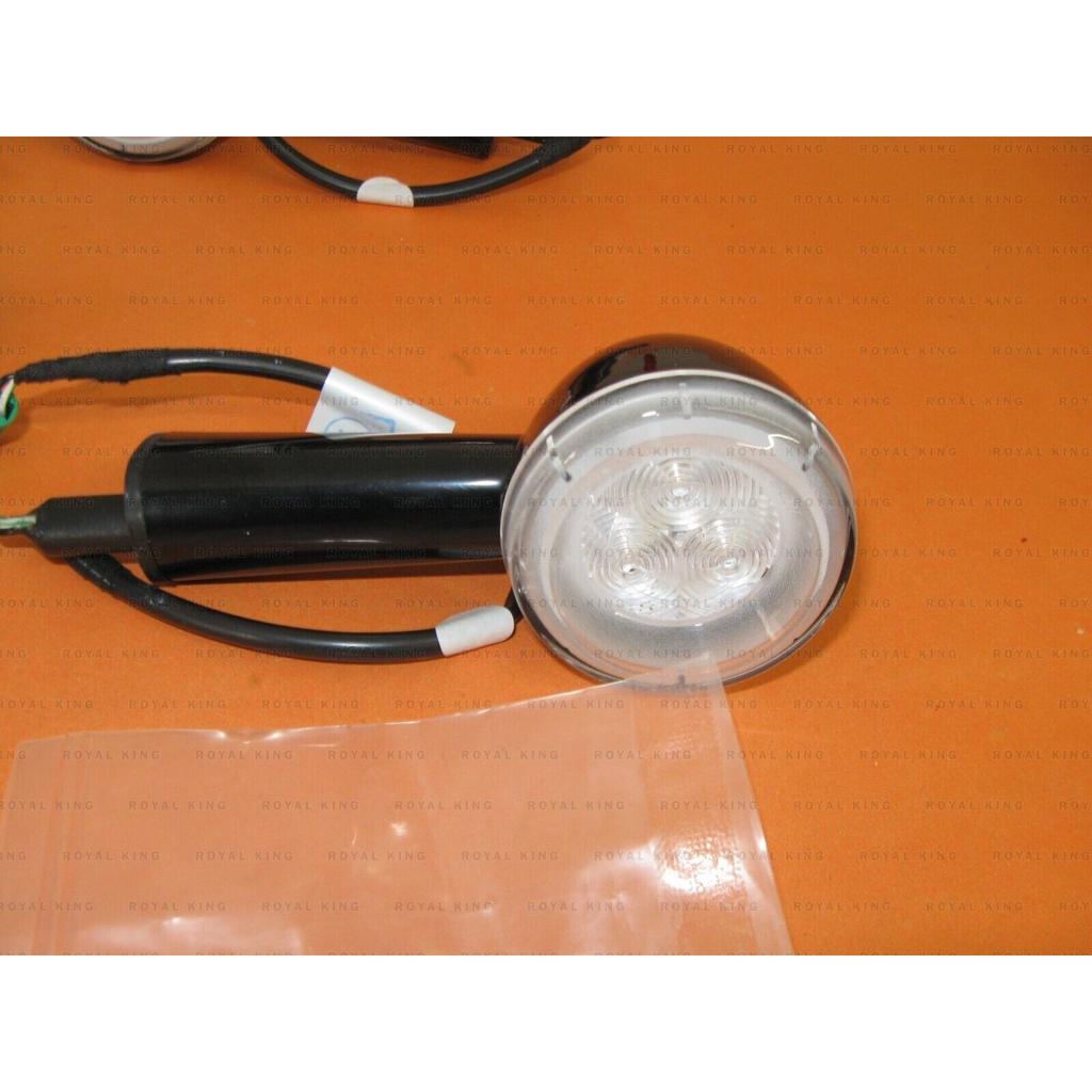 Royal Enfield Meteor 350 "Black LED Indicators 4 Pcs Set"