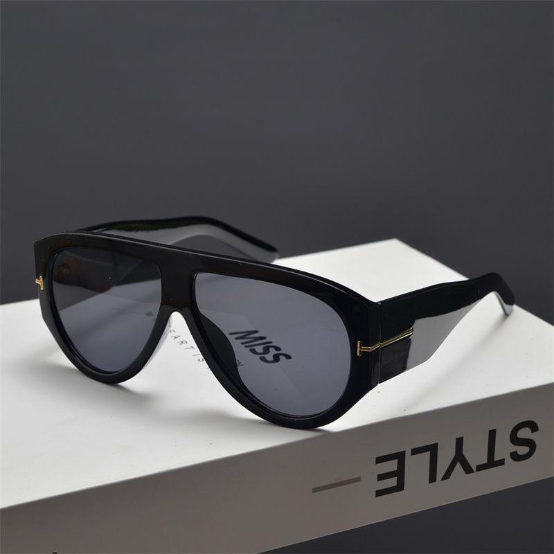 

Vintage Luxury Brand Designer Oversized Pilot Sunglasses Women For Men Shades Big Frame Windproof Popular Punk Sun Glasses UV400