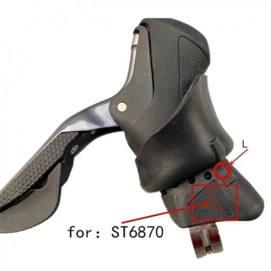 Brake-Gear Rubber-Covers Hoods For-Shimano Ultegra Di2-ST-6870 Road Bike-PartsK