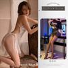 Sexy lingerie lace temptation small chest shows big passion suit perspective suspender skirt backless bra pure desire