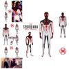 Spider-man Ps5 Miles Morales T.r.a.c.k. Costume da Cosplay Bianco per Adulti