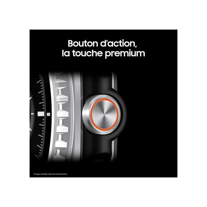 Smartklokke Samsung Galaxy Watch 8 Classic Bluetooth Hvit