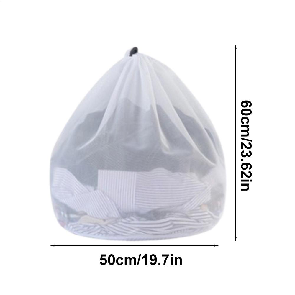 Drawstring Laundry Bag Dirty Clothes Net Bags Washing Machine Clothing Organizer Net For Bra Socks Underwear Shoe Storage