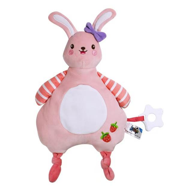 

0-2 Year Old Baby Animal Pillow Pure Cotton Autumn Winter Baby Plush Toy Soothing Toy Children s Sleeping Companion Pillow