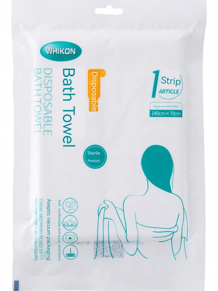 Business Trip Disposable Bath Towel Solid Color Travel Absorbent Towel Portable Business Trip Hotel Hotel Disposable Bath Towel