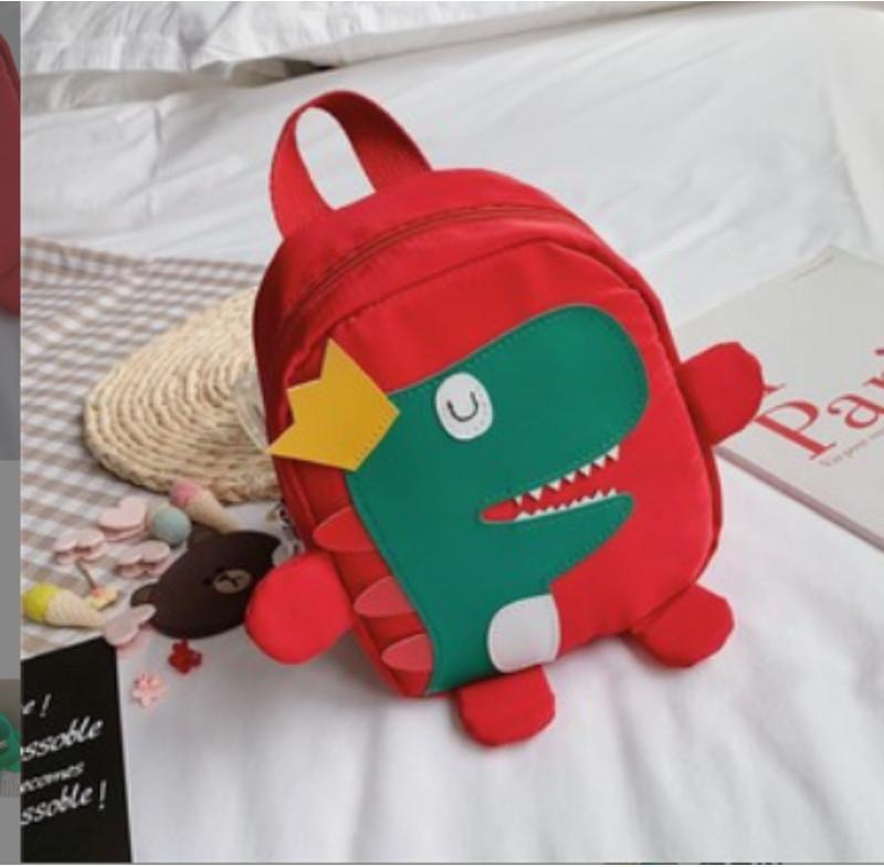 Adorable Dinosaur Backpack For Kids Durable Oxford Cloth Cute Design For Preschoolers
