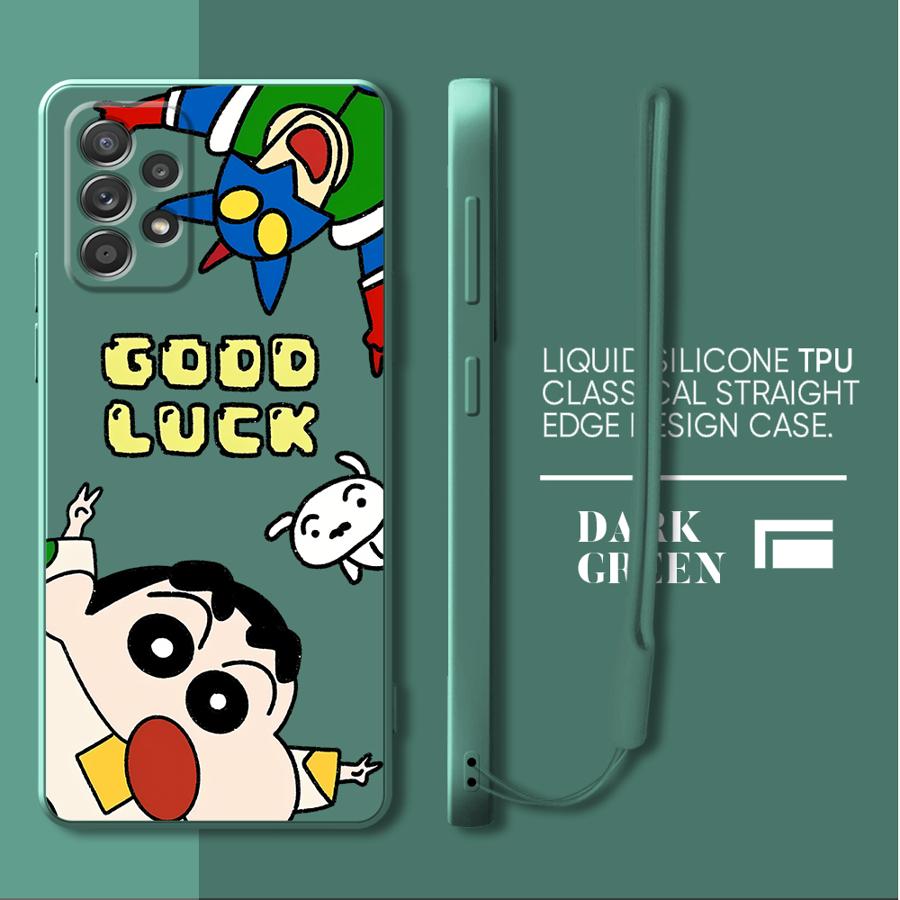 Cartoon Fashion Shin-chan Phone Cover Case for Samsung Galaxy A53 A50 A56 A04 A02s A71 A73 A03 A30s A06 A05 A20s