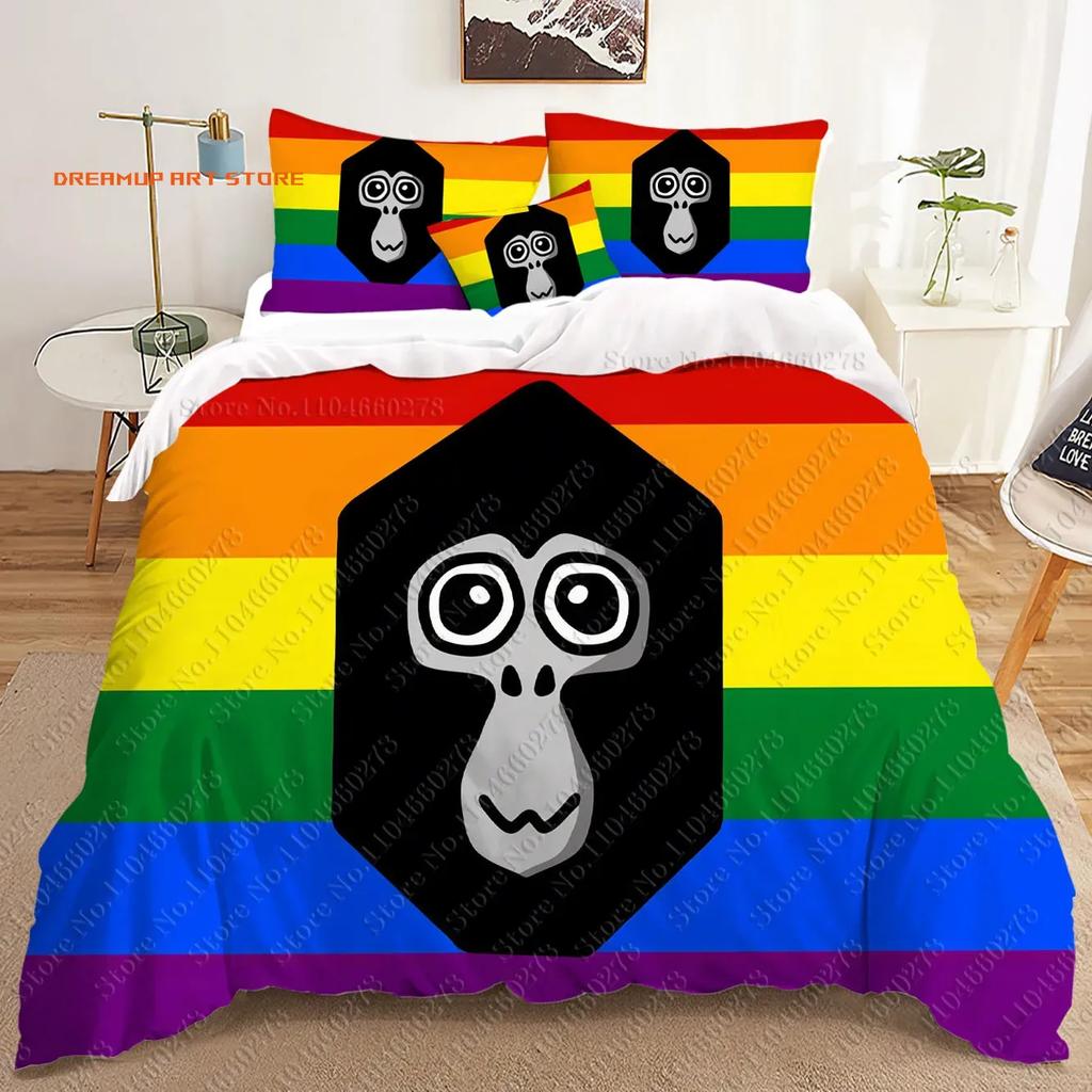 Gorilla Tag 3D Bedding Sets Print Duvet Cover Adults/ Children Bed Comforter Birthday Gift Dropshipping